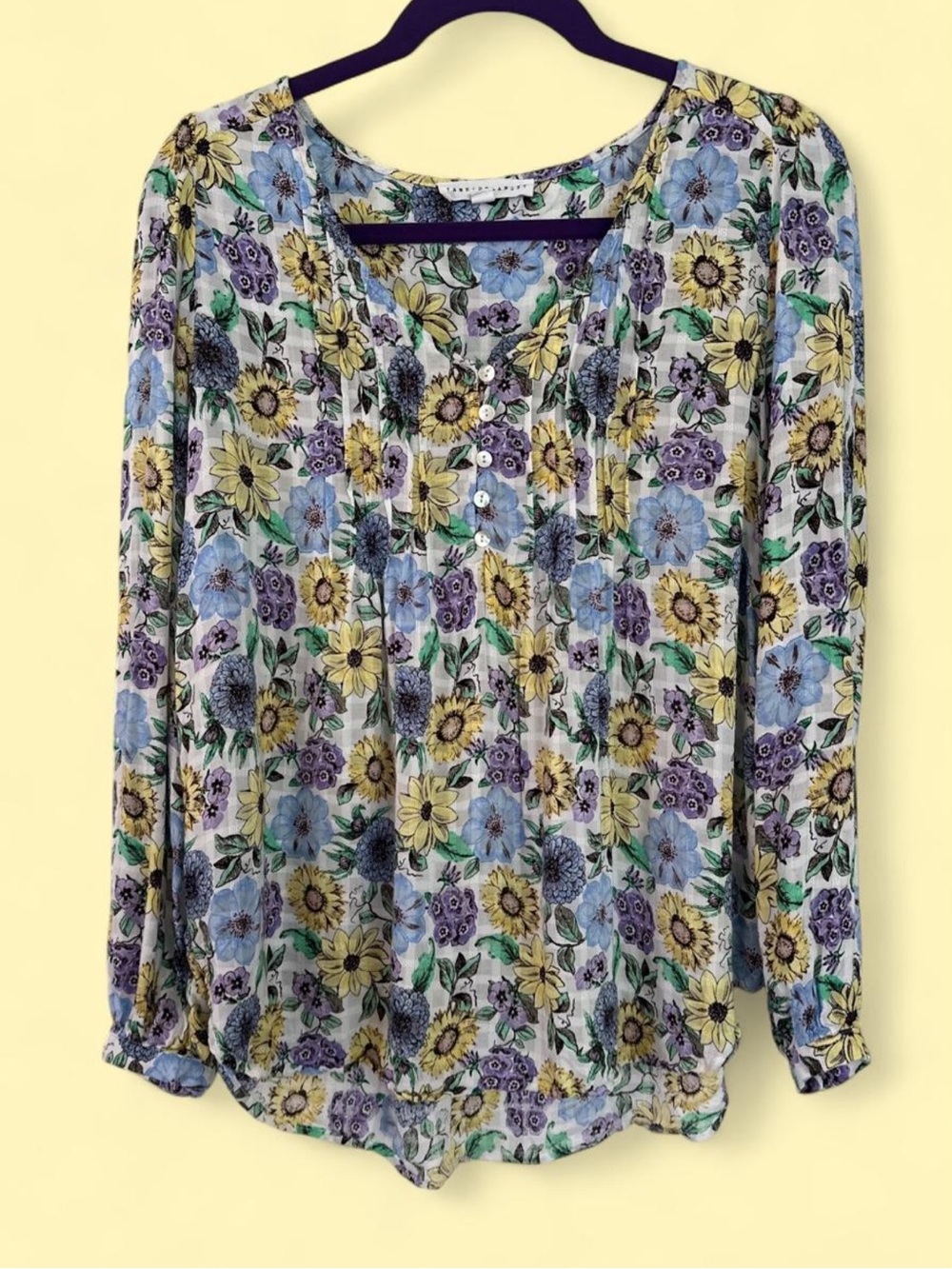 Jane + Delancey Floral Blouse S